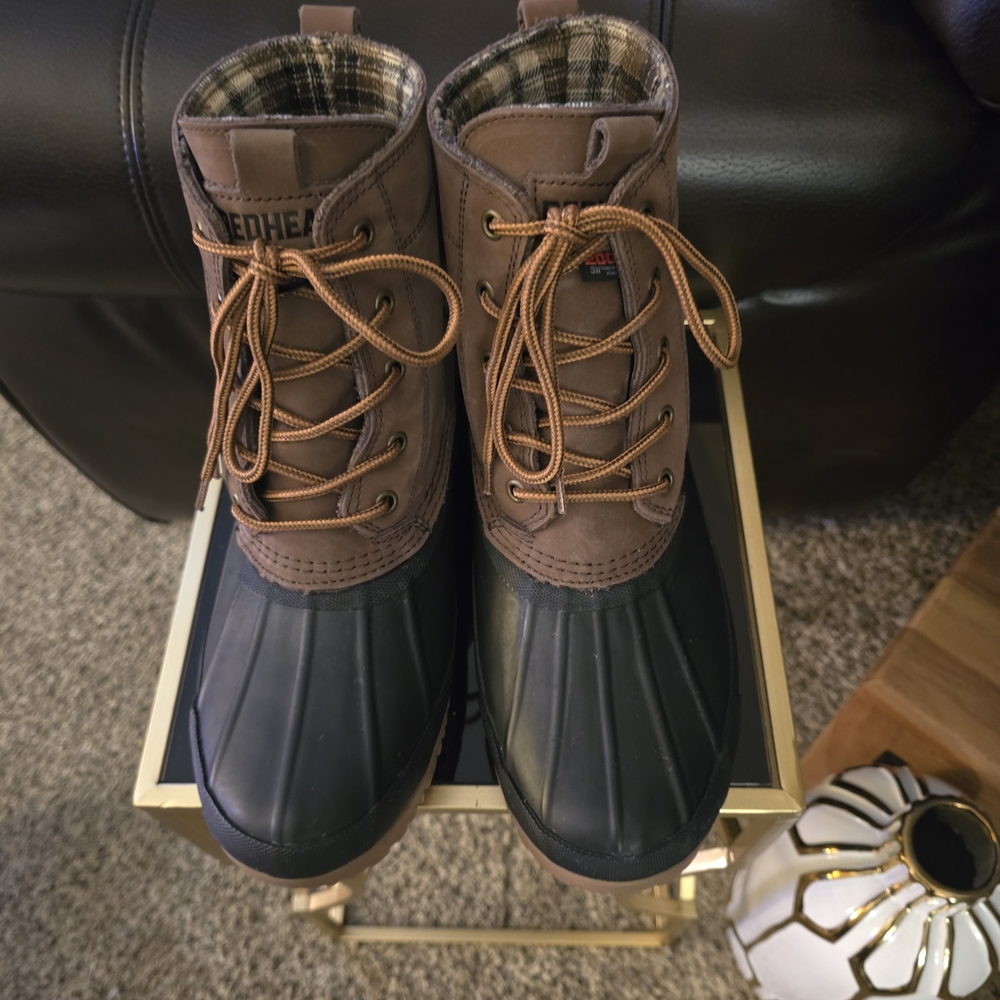 RedHead Brown and Black Men's Boots